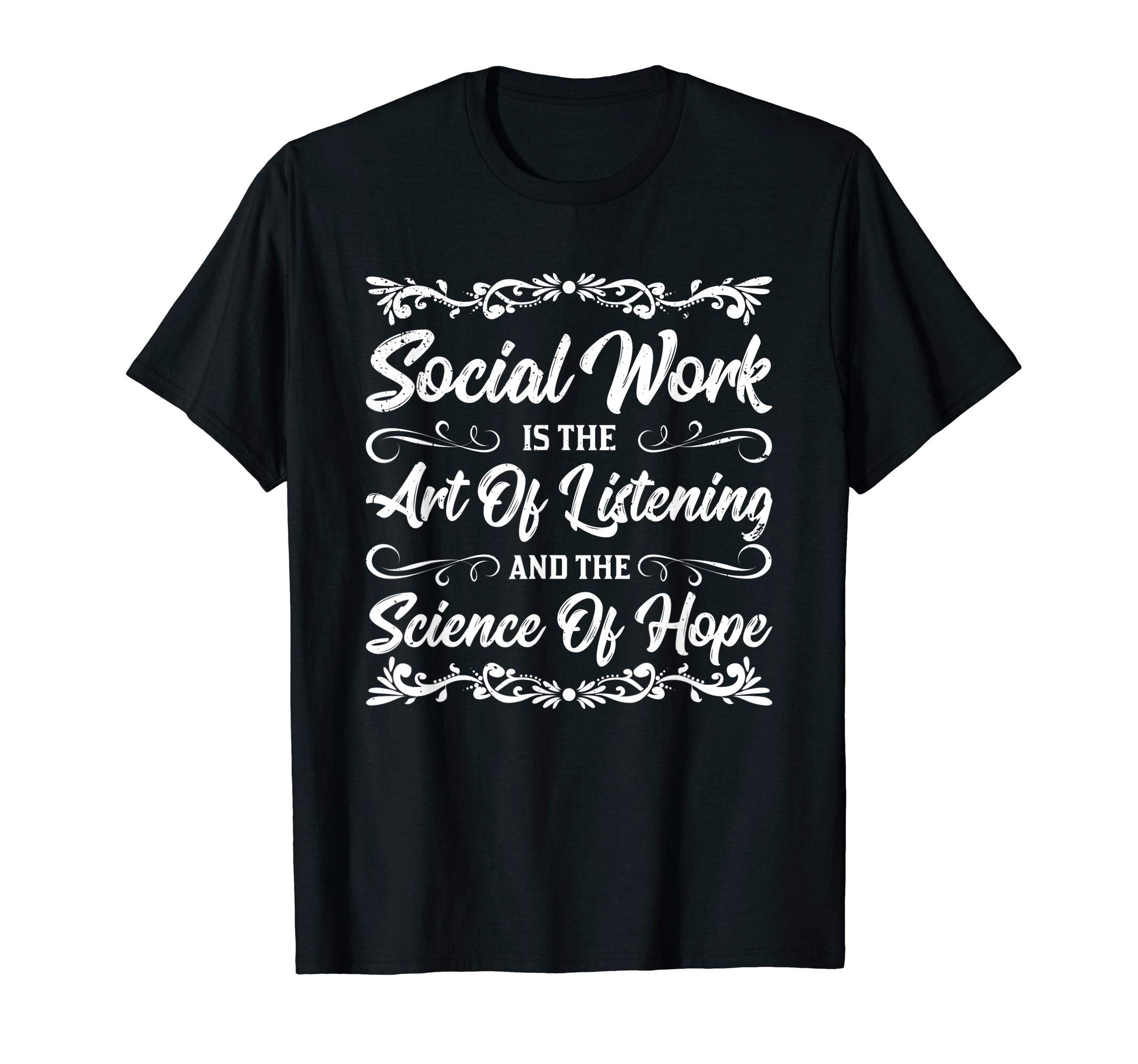Social Work Month Worker School T-Shirt - Minimalist Print Men Women - T-Shirt, Sweatshirt, Hoodie