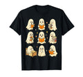 Ghost Reading Books Cozy Spooky T-Shirt - Aesthetic Graphic for Adults - T-Shirt, Sweatshirt, Hoodie