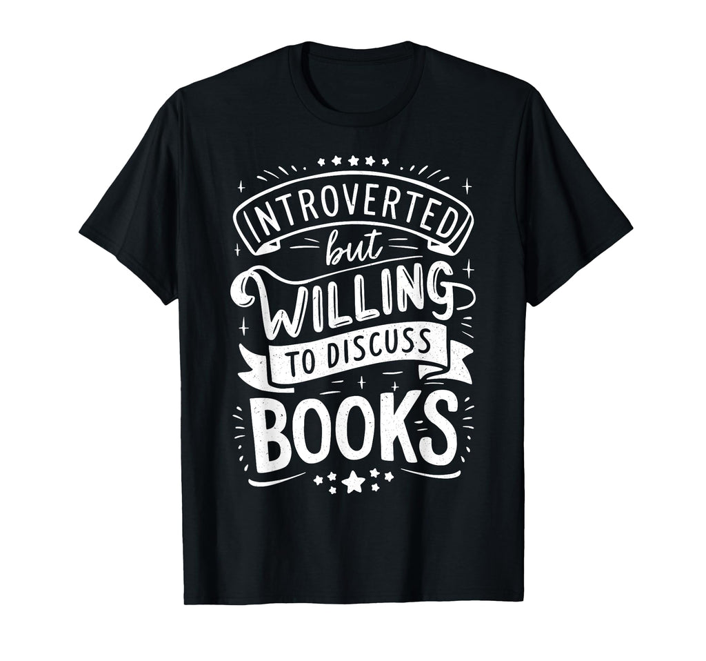 Funny Book Lover Introvert Reading T-Shirt - Trendy Graphic Men Women - T-Shirt, Sweatshirt, Hoodie