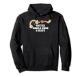 Groovy Funny Coffee Books Dogs Naps Hoodie - Custom Art Print Men Women - T-Shirt, Sweatshirt, Hoodie