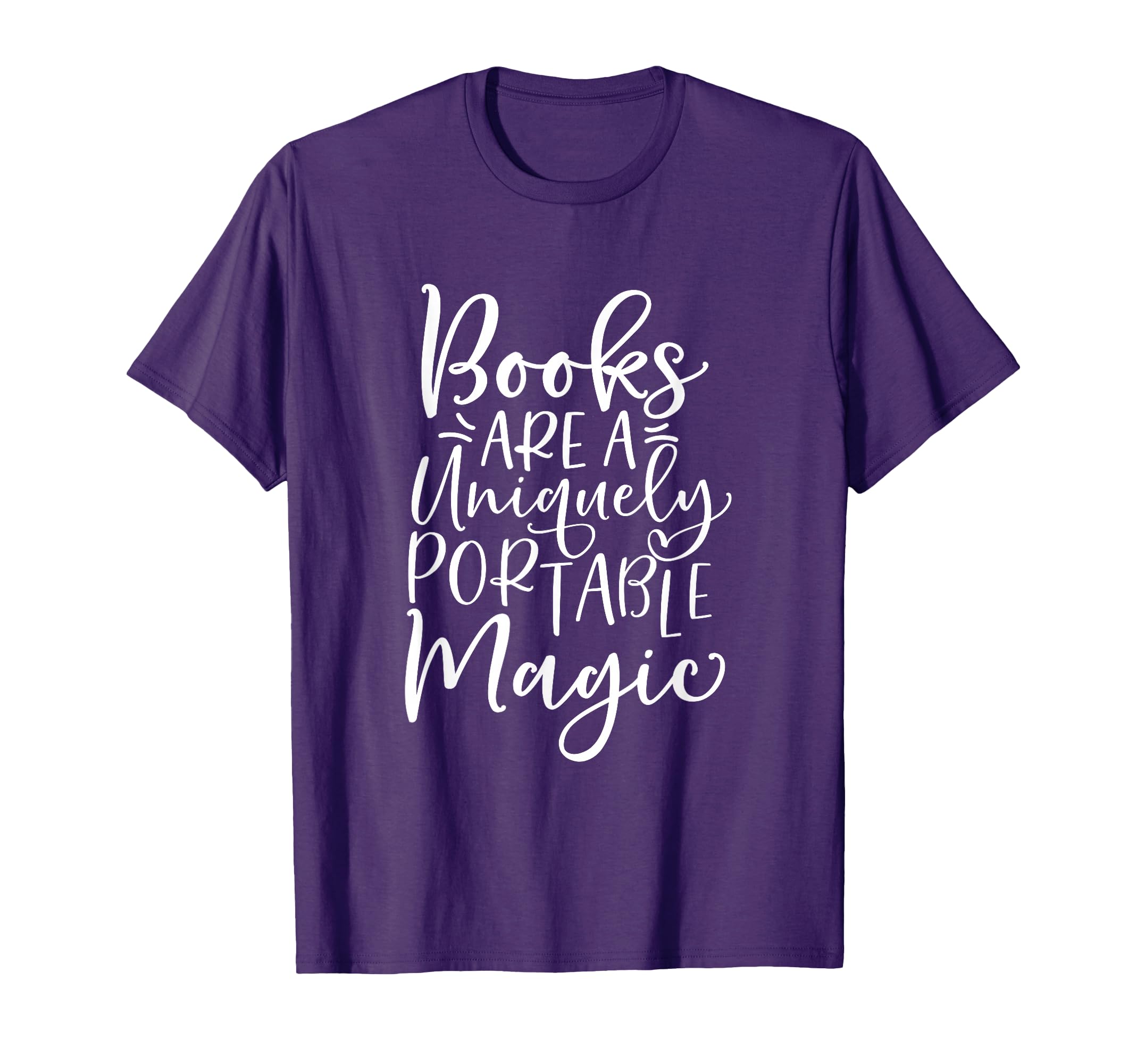 Books Are Magic Book Reader Reading T-Shirt - Minimalist Print for Adults - T-Shirt, Sweatshirt, Hoodie