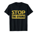 All Tees Stop Stigma Mental Health Hoodie - Graphic Print for Adults - T-Shirt, Sweatshirt, Hoodie
