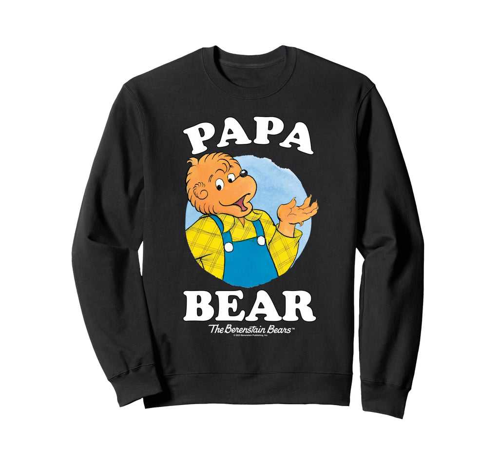 Berenstain Bears Berenstain Bears Papa Sweatshirt - Trendy Graphic Unisex - T-Shirt, Sweatshirt, Hoodie