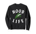 Parody Robin Hood Life Gangster Nerd Sweatshirt - Graphic Print Men Women - T-Shirt, Sweatshirt, Hoodie