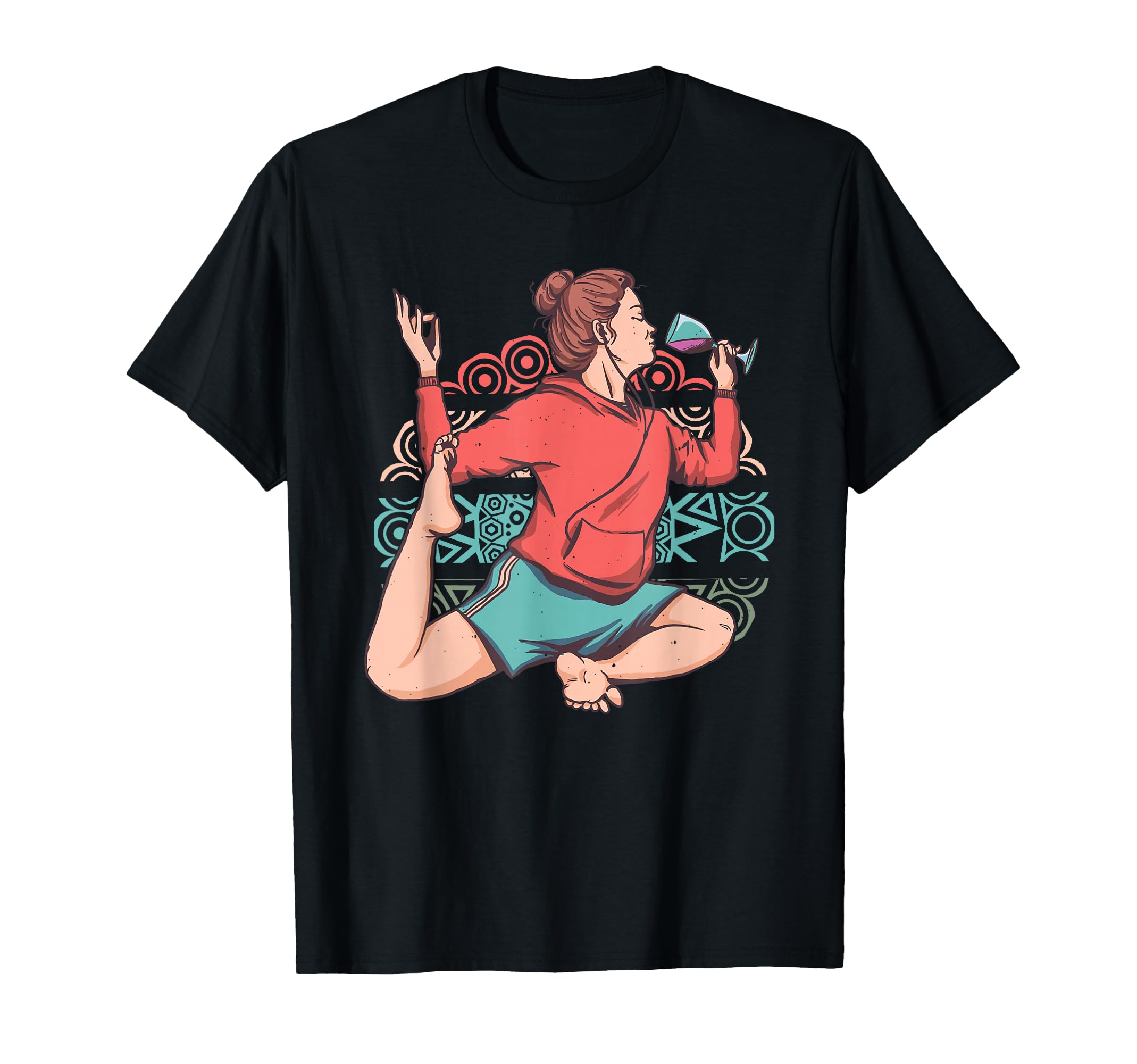 Yoga Meditation Mandala Motif T-Shirt - Graphic Print Men Women - T-Shirt, Sweatshirt, Hoodie