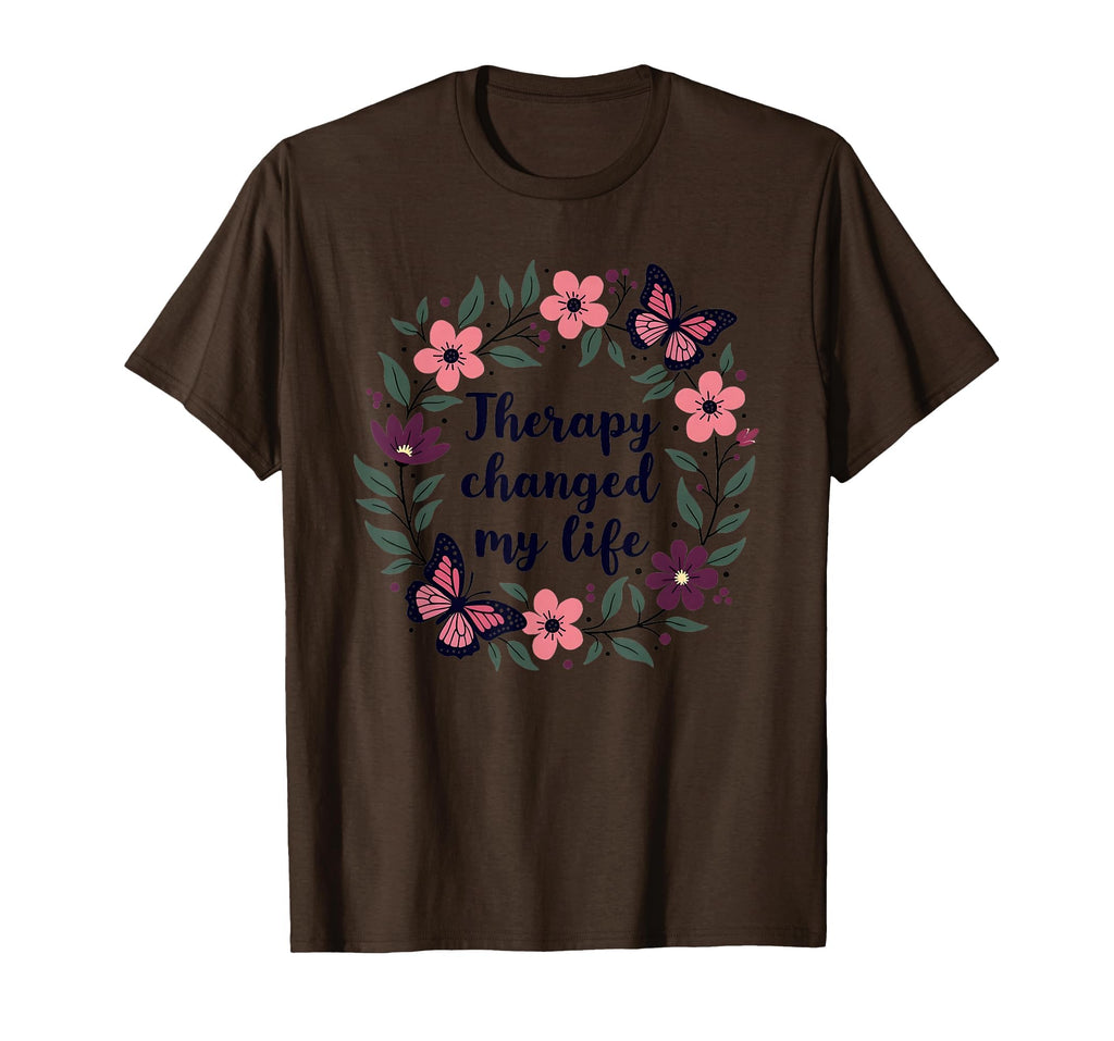 Therapy Changed My Life Mental Health T-Shirt - Unique Graphic for Adults - T-Shirt, Sweatshirt, Hoodie