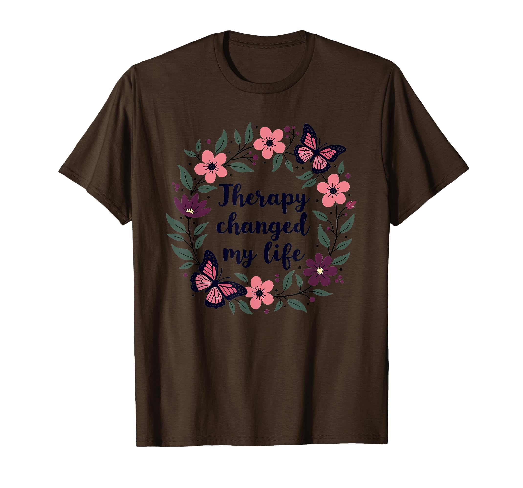 Therapy Changed My Life Mental Health T-Shirt - Unique Graphic for Adults - T-Shirt, Sweatshirt, Hoodie