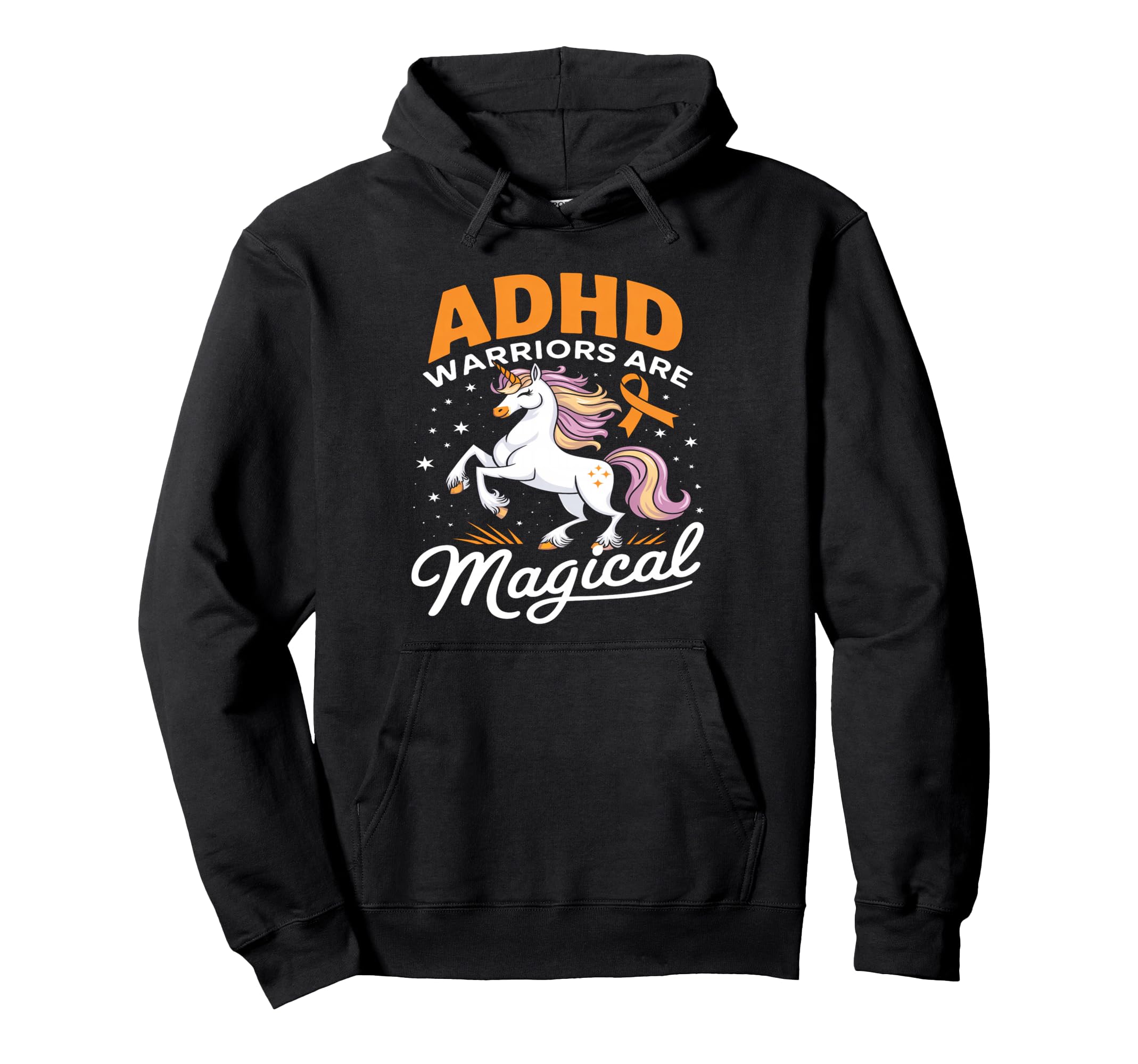Warrior Are Magical Adhd Awareness Hoodie - Trendy Graphic for Adults - T-Shirt, Sweatshirt, Hoodie