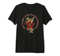 Scarlet Pimpernel Literature Gift Tri T-Shirt - Custom Art Print Unisex - T-Shirt, Sweatshirt, Hoodie