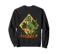 Velociraptor Watering Plants Self Sweatshirt - Trendy Graphic Men Women - T-Shirt, Sweatshirt, Hoodie