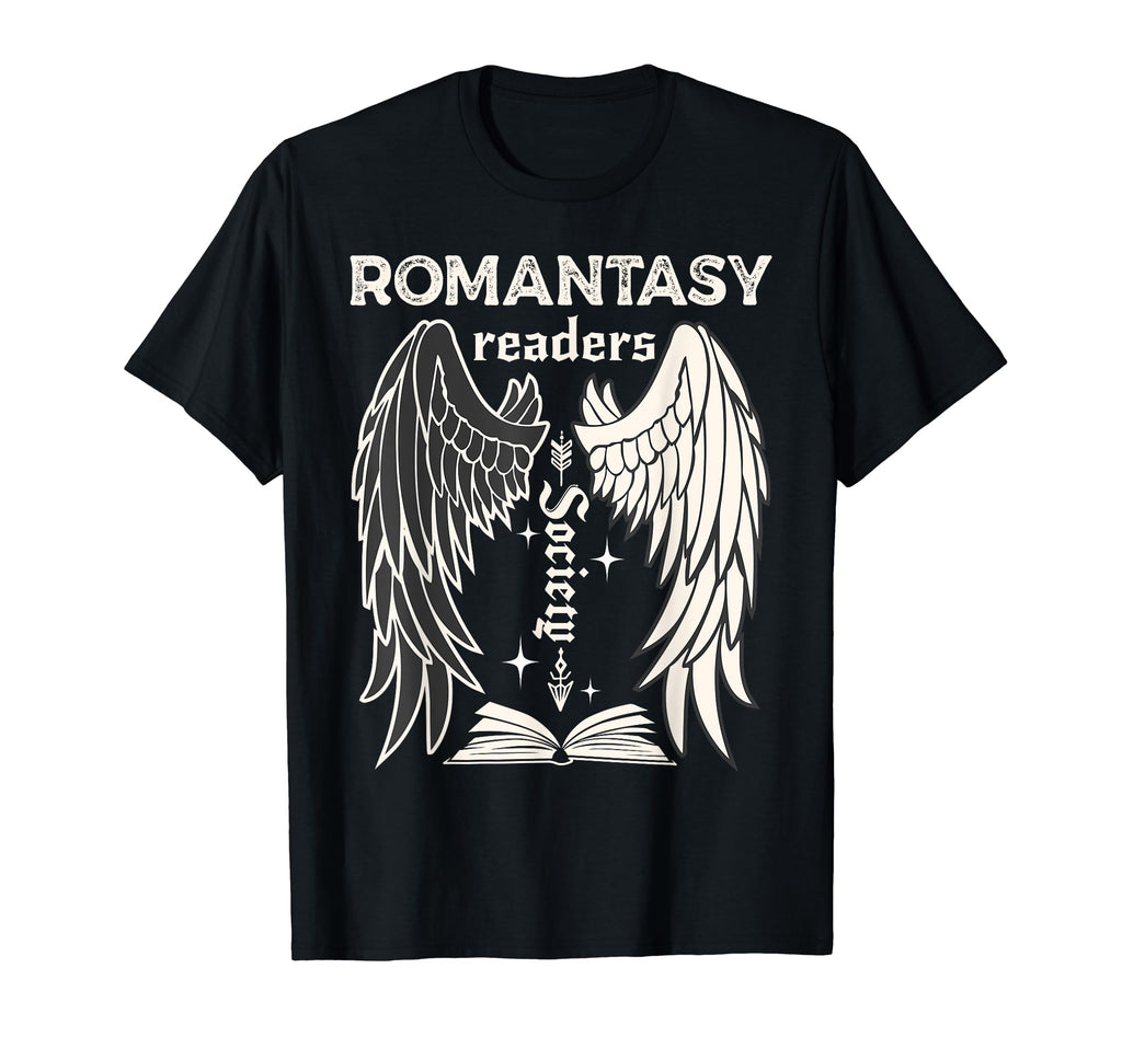 Romantasy Readers Society Books Reading T-Shirt - Streetwear Style Unisex - T-Shirt, Sweatshirt, Hoodie