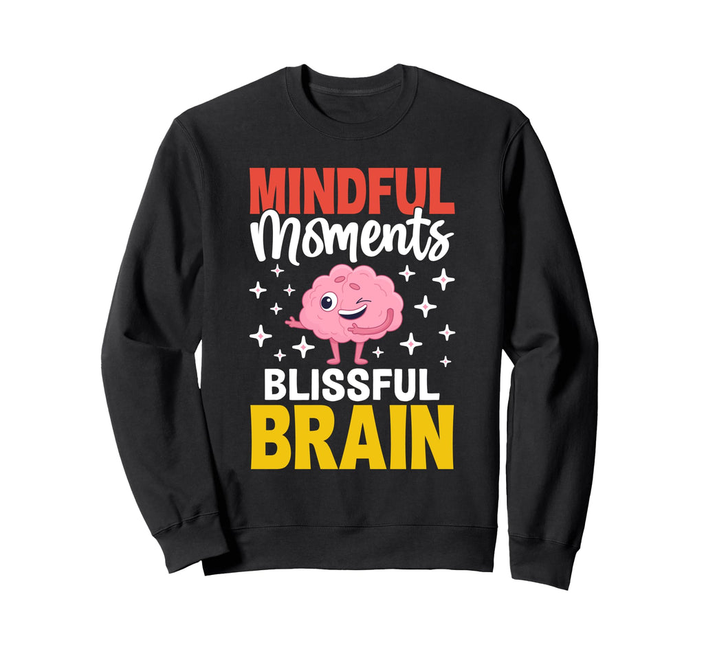 Brain Meme Mental Health Advocate Sweatshirt - Unique Graphic Unisex - T-Shirt, Sweatshirt, Hoodie