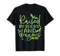 Raised Books And Dragons Fantasy Book T-Shirt - Fun Novelty Design Unisex - T-Shirt, Sweatshirt, Hoodie