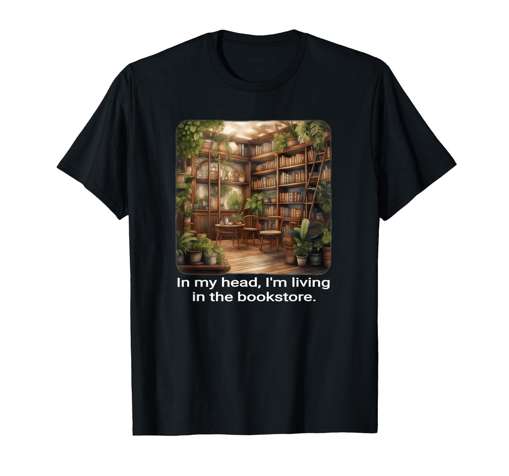 Bibliophiles Dream Delightfully T-Shirt - Novelty Apparel for Adults - T-Shirt, Sweatshirt, Hoodie