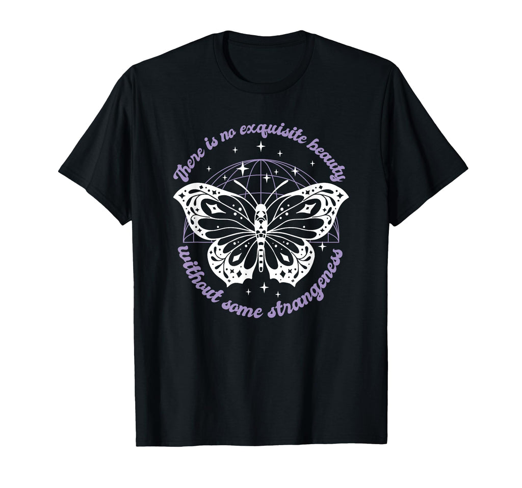 Edgar Allan Poe Beauty T-Shirt - Novelty Apparel for Adults - T-Shirt, Sweatshirt, Hoodie