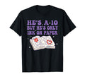 10 But Hes Only Ink Paper Funny Bookish T-Shirt - Graphic Print Men Women - T-Shirt, Sweatshirt, Hoodie