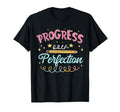 Progress Over Perfection Motivational T-Shirt - Trendy Graphic for Adults - T-Shirt, Sweatshirt, Hoodie
