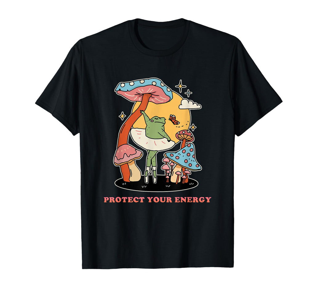 Protect Your Energy Funny Frog T-Shirt - Novelty Apparel Unisex - T-Shirt, Sweatshirt, Hoodie