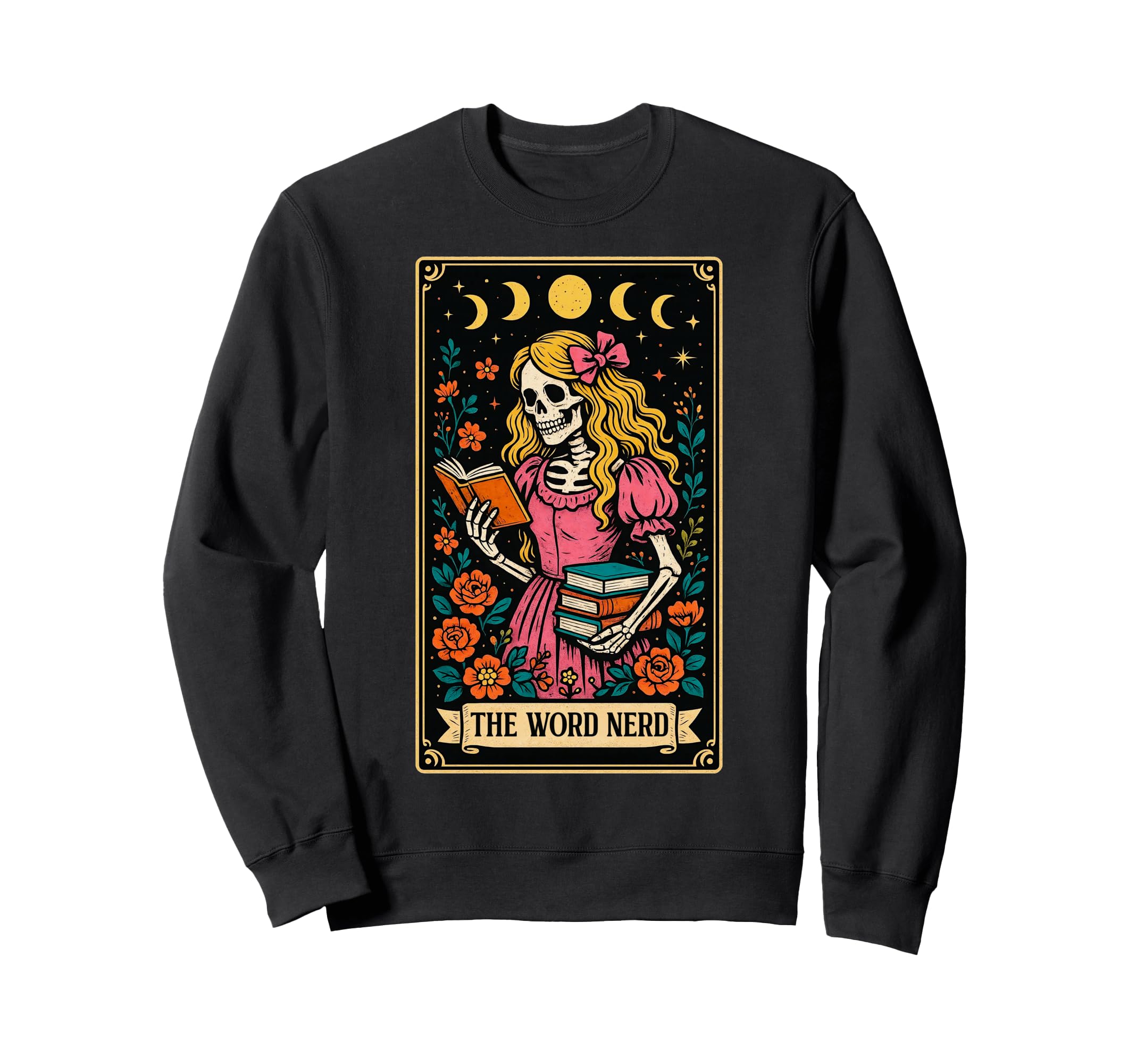 Word Nerd Book Reader Reading Sweatshirt - Aesthetic Graphic for Adults - T-Shirt, Sweatshirt, Hoodie