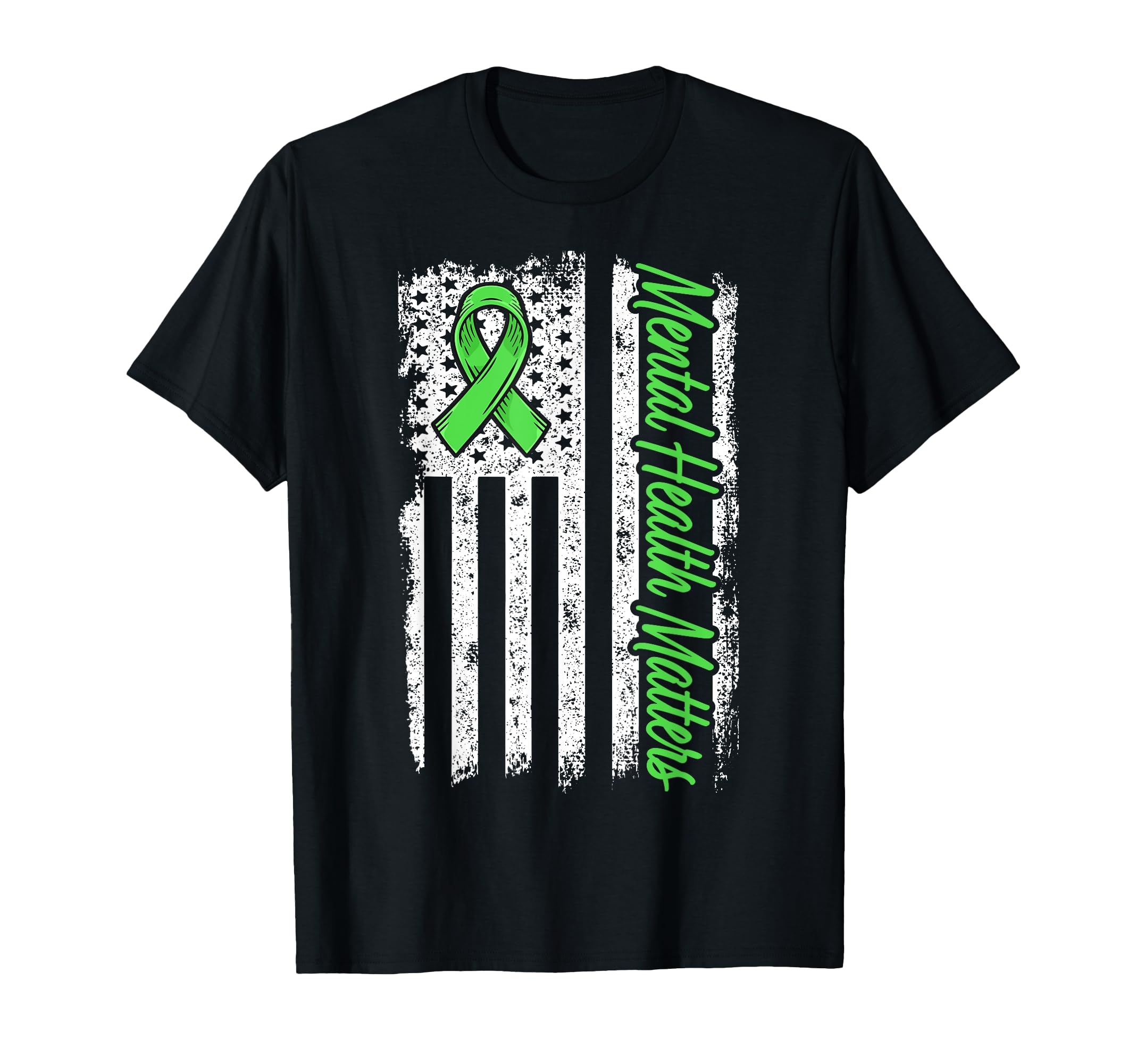 Mental Health Matters Fight Stigma T-Shirt - Novelty Apparel for Adults - T-Shirt, Sweatshirt, Hoodie