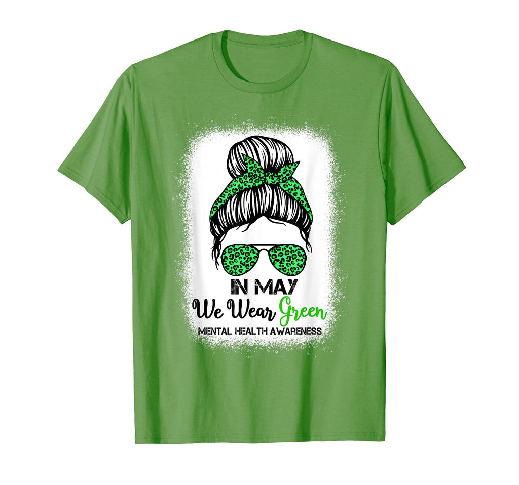 Green Messy Bun May We Wear T-Shirt - Casual Everyday Wear for Adults - T-Shirt, Sweatshirt, Hoodie