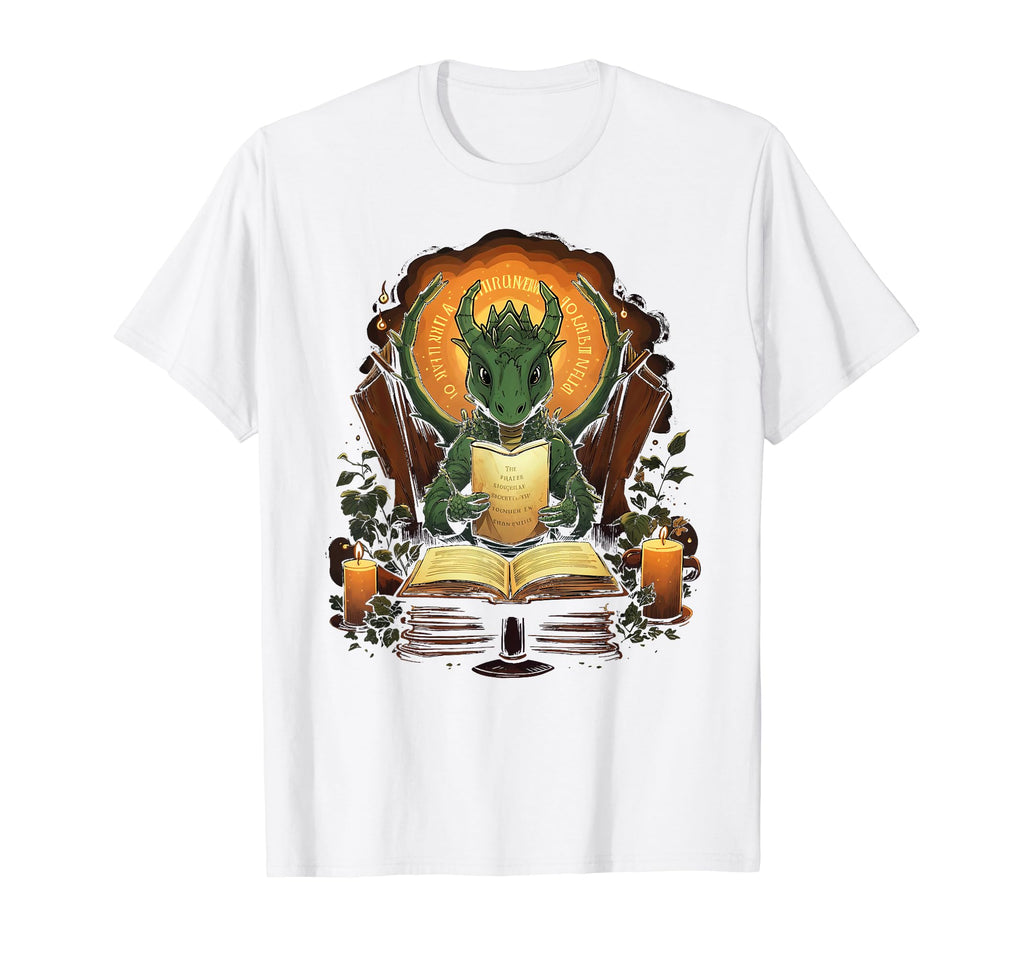 Book Dragon Reading Books Bookworm T-Shirt - Streetwear Style Unisex - T-Shirt, Sweatshirt, Hoodie