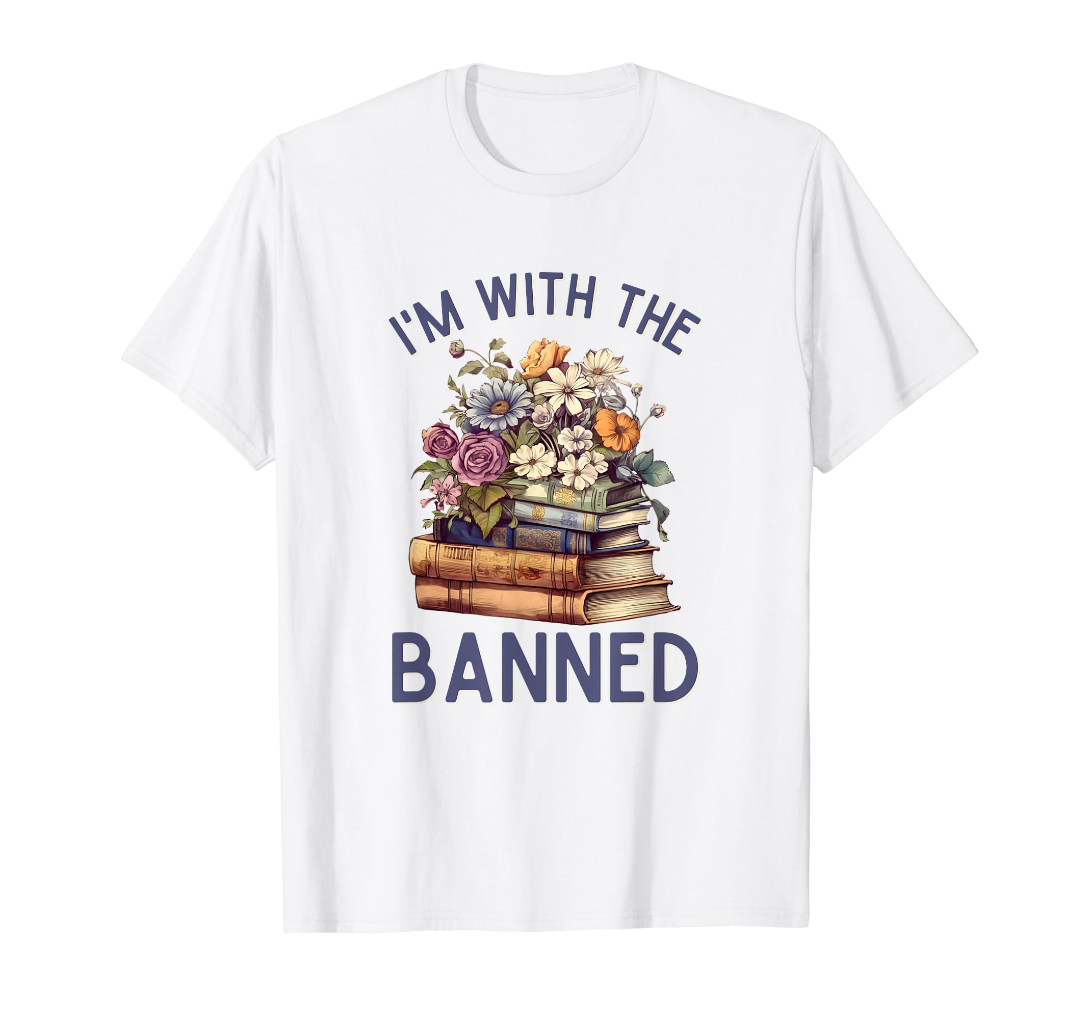 Im Banned Fun Bookworms And T-Shirt - Trendy Graphic for Adults - T-Shirt, Sweatshirt, Hoodie