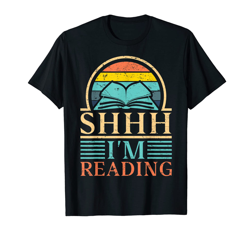 Bookworm Book Lover Shhh Im Reading T-Shirt - Aesthetic Graphic Men Women - T-Shirt, Sweatshirt, Hoodie