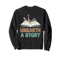 Unearth Story Skeleton Sweatshirt - Casual Everyday Wear for Adults - T-Shirt, Sweatshirt, Hoodie