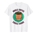Funny Coffee Yoga Mindfulness Caffeine T-Shirt - Trendy Graphic Unisex - T-Shirt, Sweatshirt, Hoodie