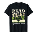 Read Share Repeat Librarians Code T-Shirt - Fun Novelty Design Men Women - T-Shirt, Sweatshirt, Hoodie
