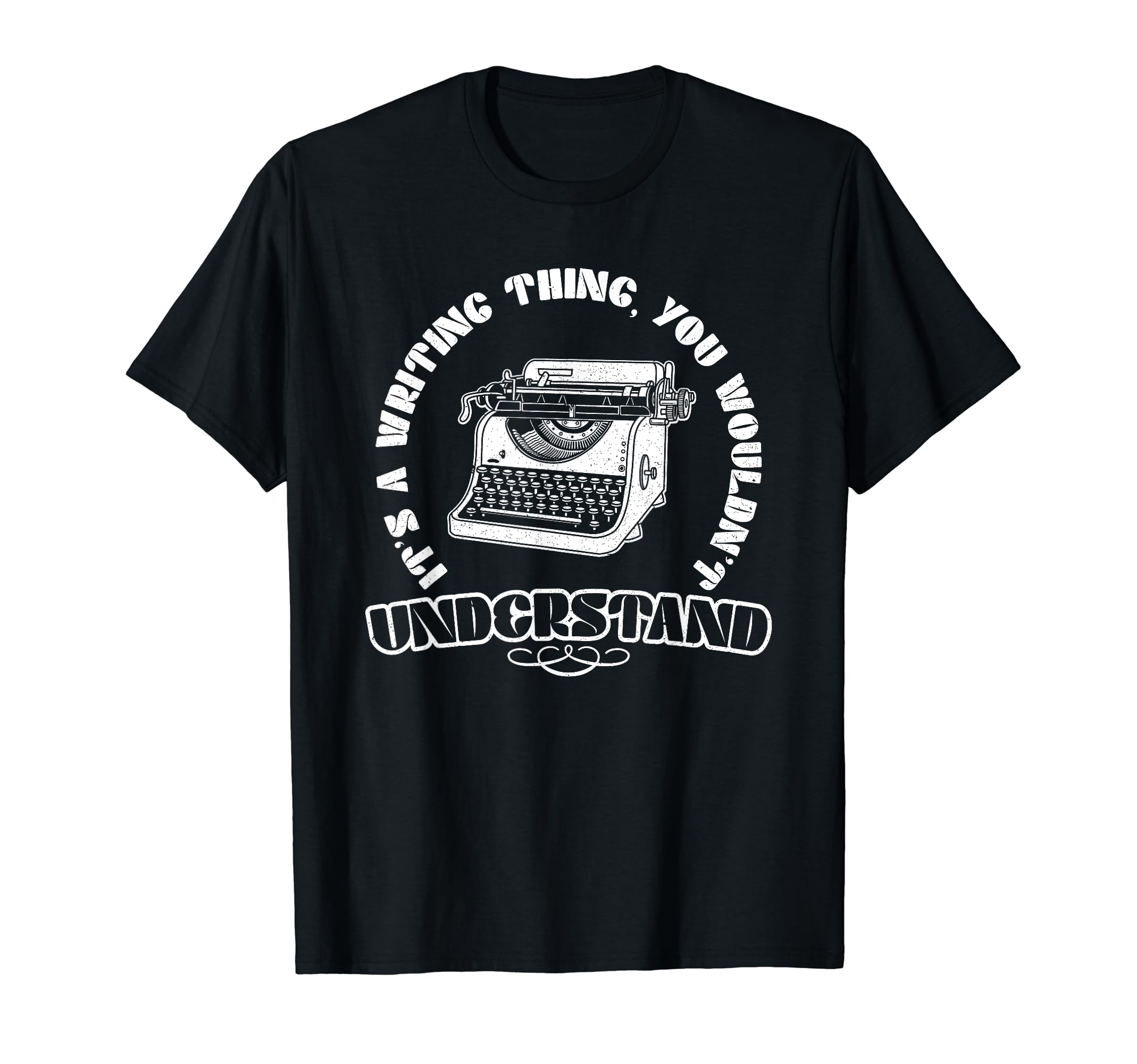 Typewriter Book Writing Literature T-Shirt - Fun Novelty Design Unisex - T-Shirt, Sweatshirt, Hoodie