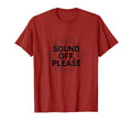 Sound Off Please Overstimulated T-Shirt - Custom Art Print for Adults - T-Shirt, Sweatshirt, Hoodie