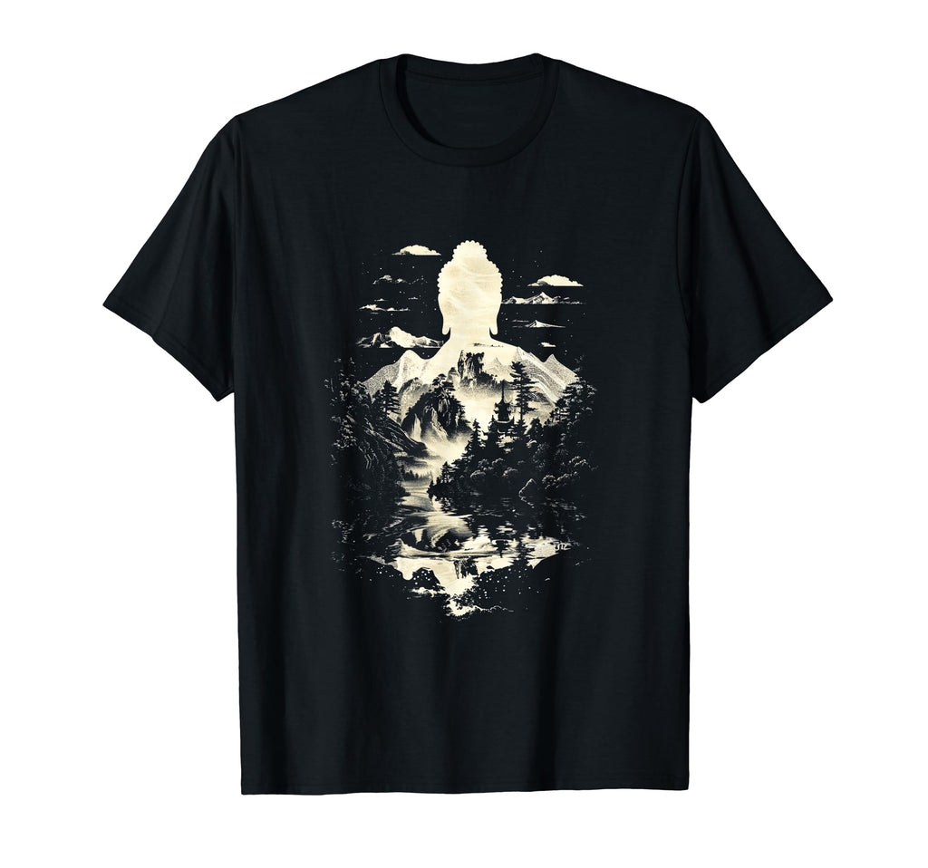 Buddha Meditation Zen Mindfulness T-Shirt - Novelty Apparel for Adults - T-Shirt, Sweatshirt, Hoodie