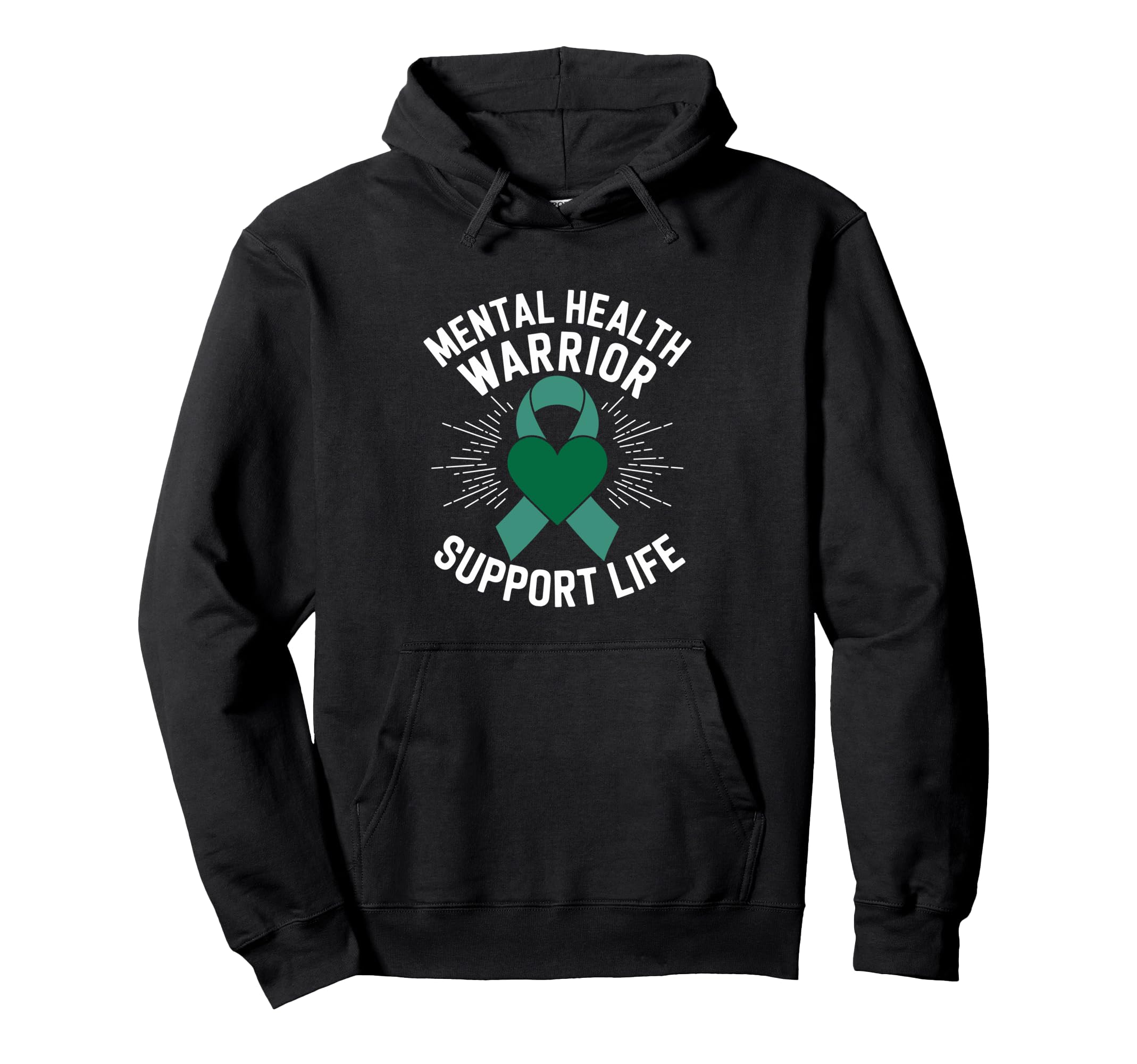 Positive Motivational Mental Health Hoodie - Streetwear Style for Adults - T-Shirt, Sweatshirt, Hoodie