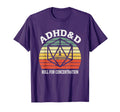 Adhd D Roll Concentration Funny T-Shirt - Streetwear Style for Adults - T-Shirt, Sweatshirt, Hoodie