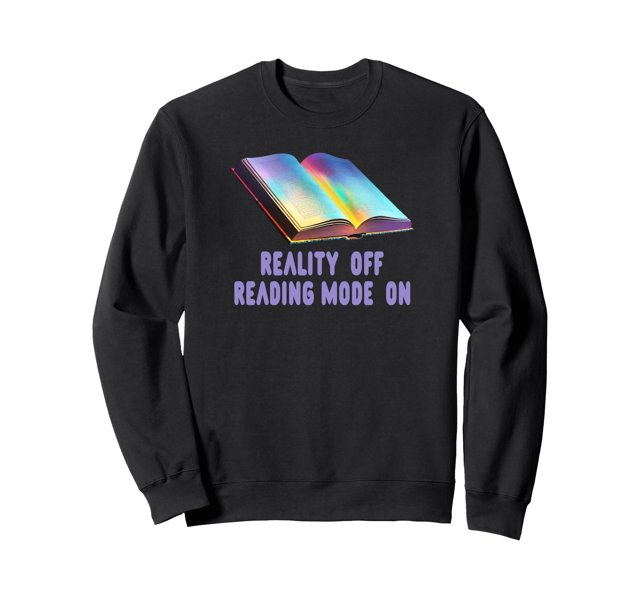 Book Worm Reality Off Book Stack Sweatshirt - Unique Graphic for Adults - T-Shirt, Sweatshirt, Hoodie