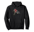 Stickthison Uzi Emotional Support Hoodie - Minimalist Print Men Women - T-Shirt, Sweatshirt, Hoodie