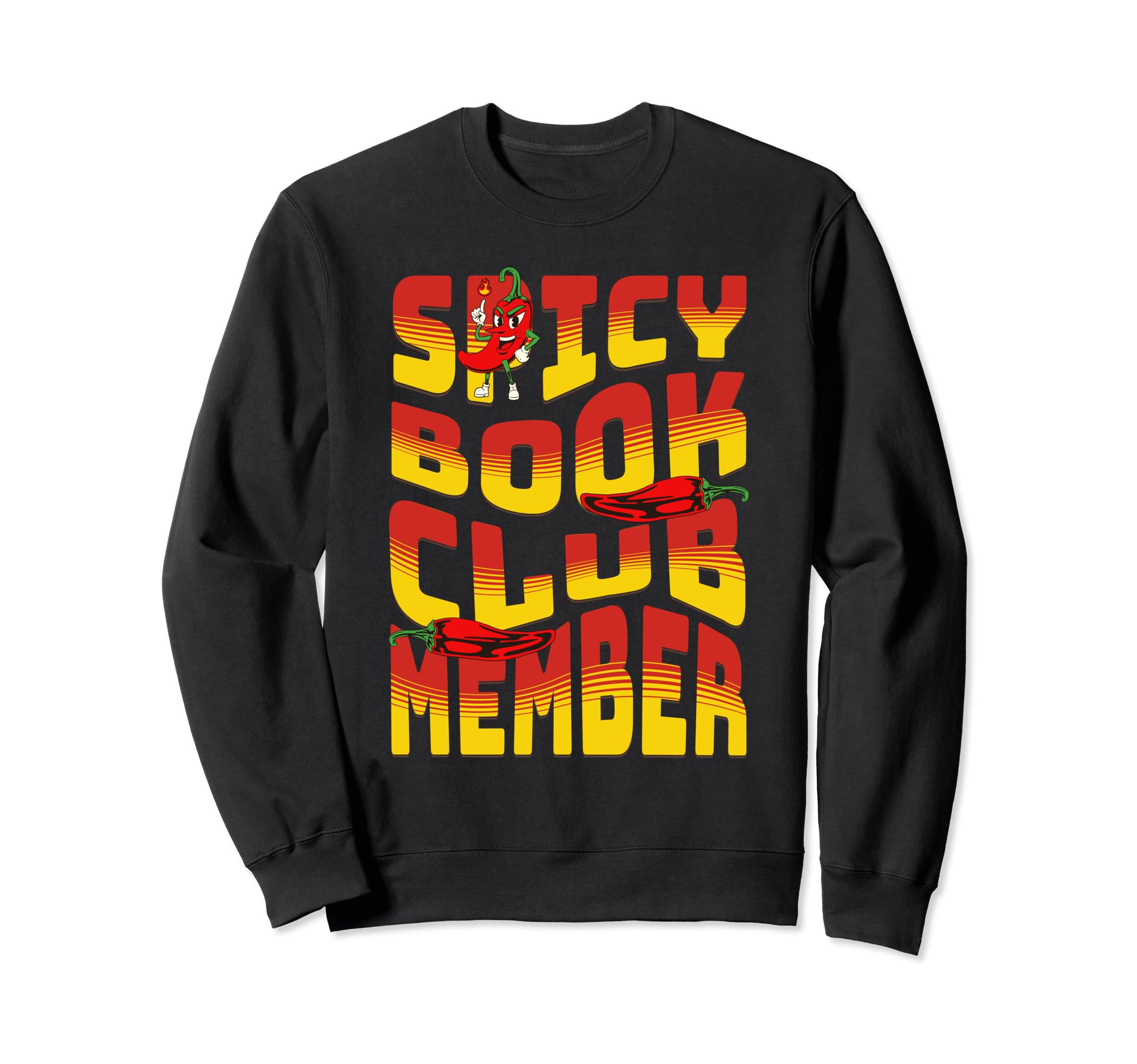 Spicy Book Club Member Funny Sweatshirt - Minimalist Print for Adults - T-Shirt, Sweatshirt, Hoodie