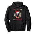 Fa La Labrador Retriever Dog Hoodie - Fun Novelty Design Men Women - T-Shirt, Sweatshirt, Hoodie