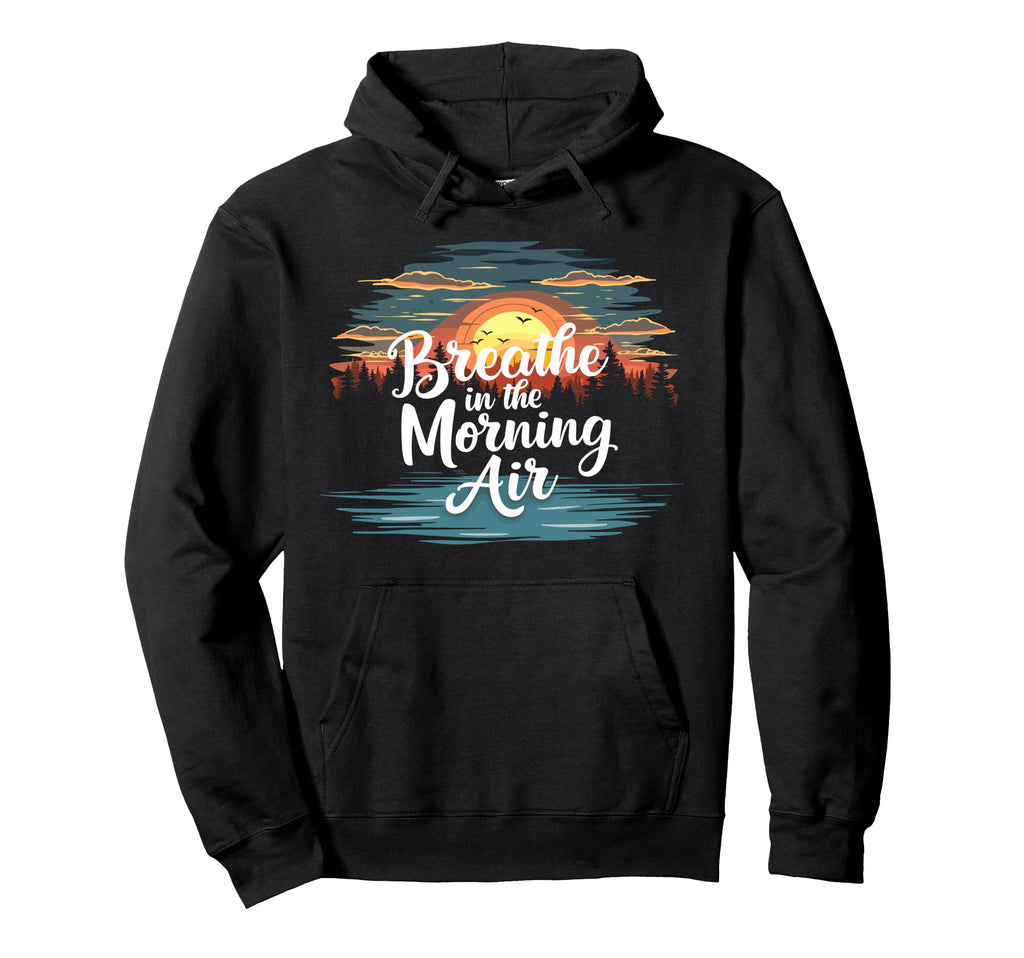 Peaceful Mornings Self Love Morning Hoodie - Casual Everyday Wear Unisex - T-Shirt, Sweatshirt, Hoodie