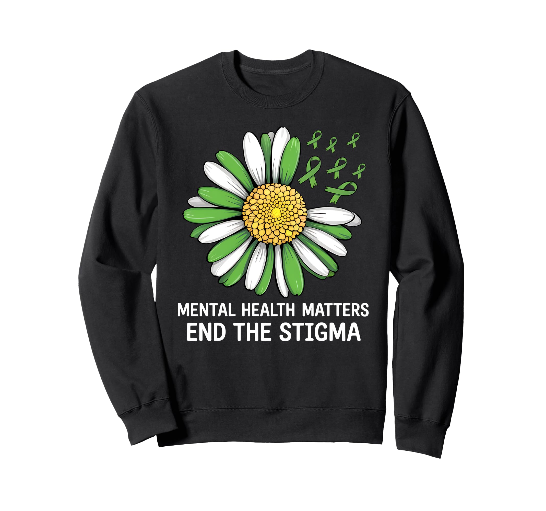 End Stigma Mental Health Sweatshirt - Casual Everyday Wear for Adults - T-Shirt, Sweatshirt, Hoodie