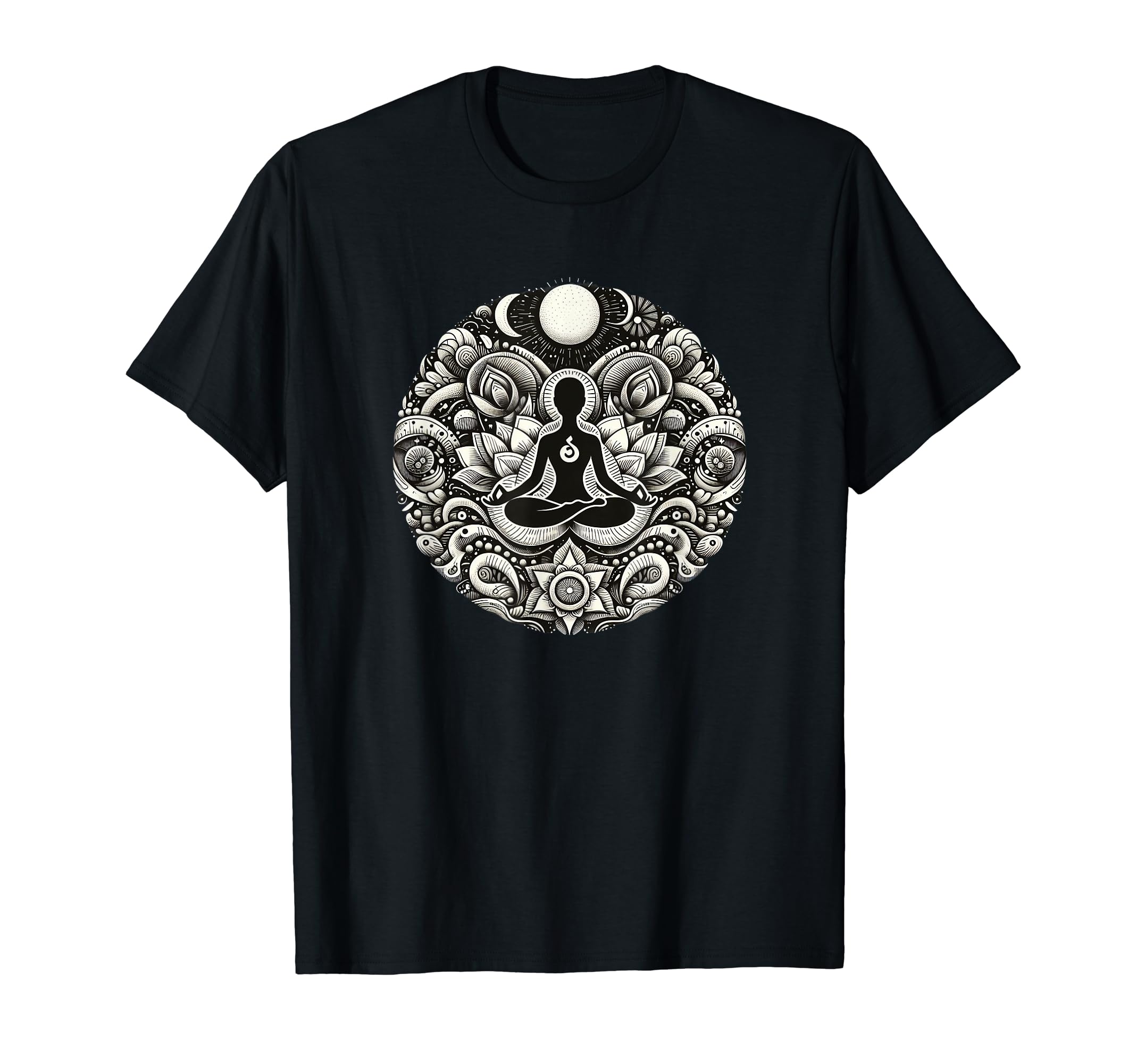 Zen Meditation Yoga Lover T-Shirt - Casual Everyday Wear Men Women - T-Shirt, Sweatshirt, Hoodie