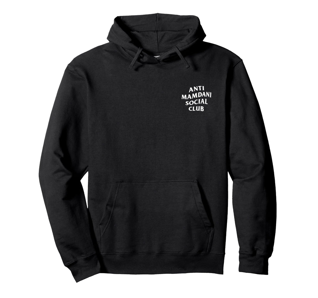 Anti Mamdani Social Club Hoodie - Casual Everyday Wear Men Women - T-Shirt, Sweatshirt, Hoodie