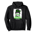 Messy Bun Support Awareness Squad I Hoodie - Aesthetic Graphic Unisex - T-Shirt, Sweatshirt, Hoodie