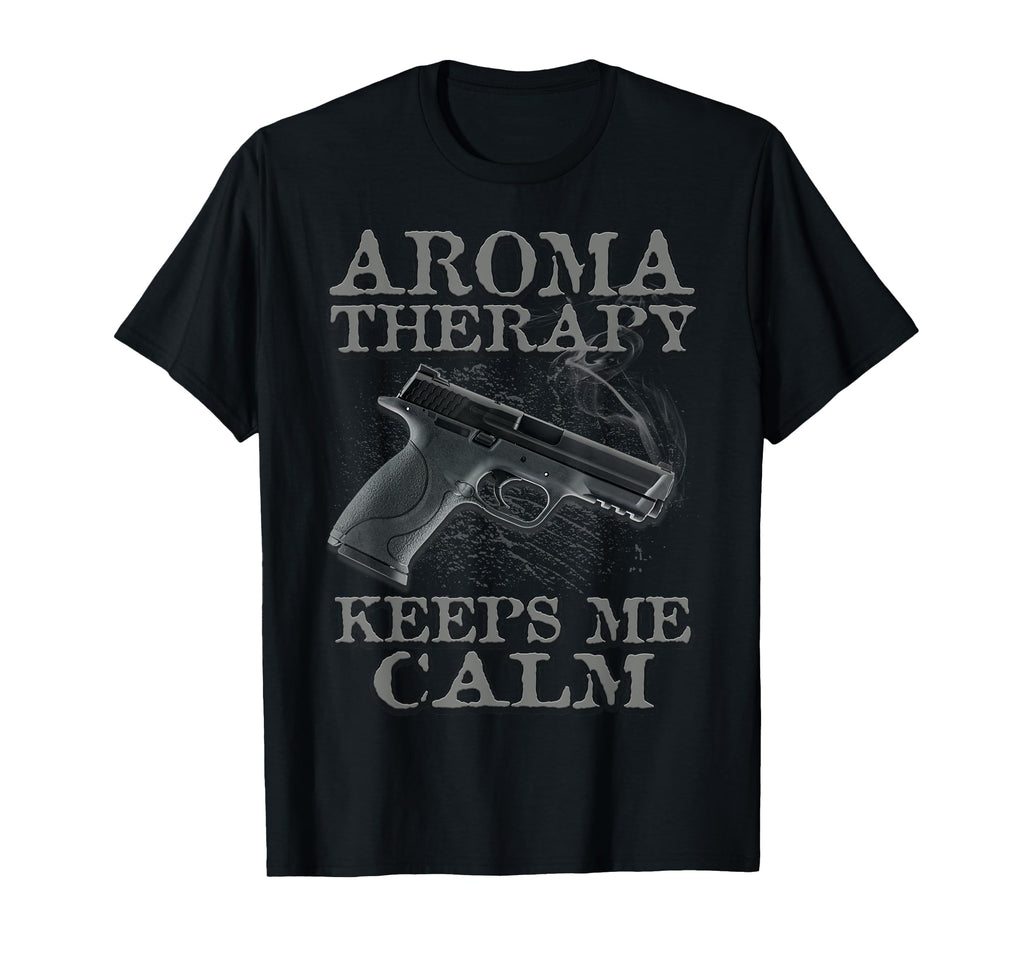 Funny 2Nd Amendment Aromatherapy T-Shirt - Novelty Apparel for Adults - T-Shirt, Sweatshirt, Hoodie