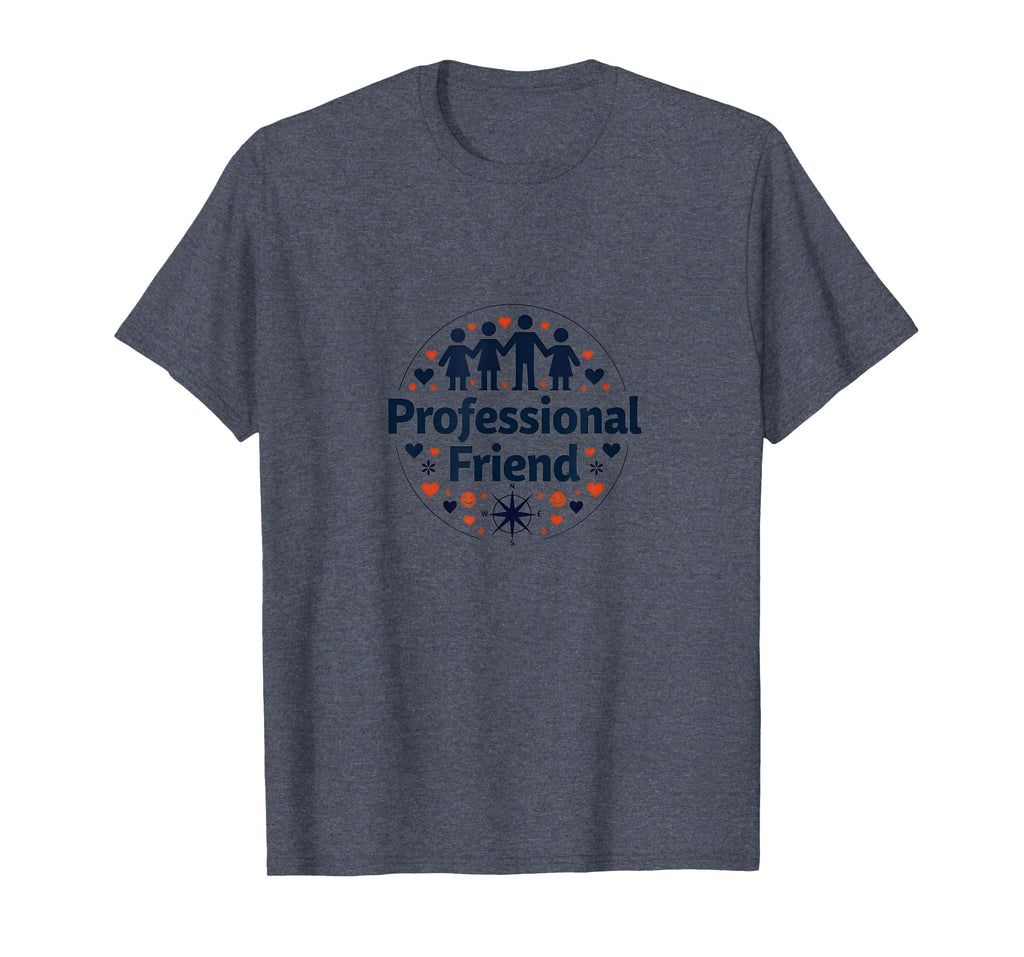 Professional Friend Emotional Support T-Shirt - Graphic Print for Adults - T-Shirt, Sweatshirt, Hoodie
