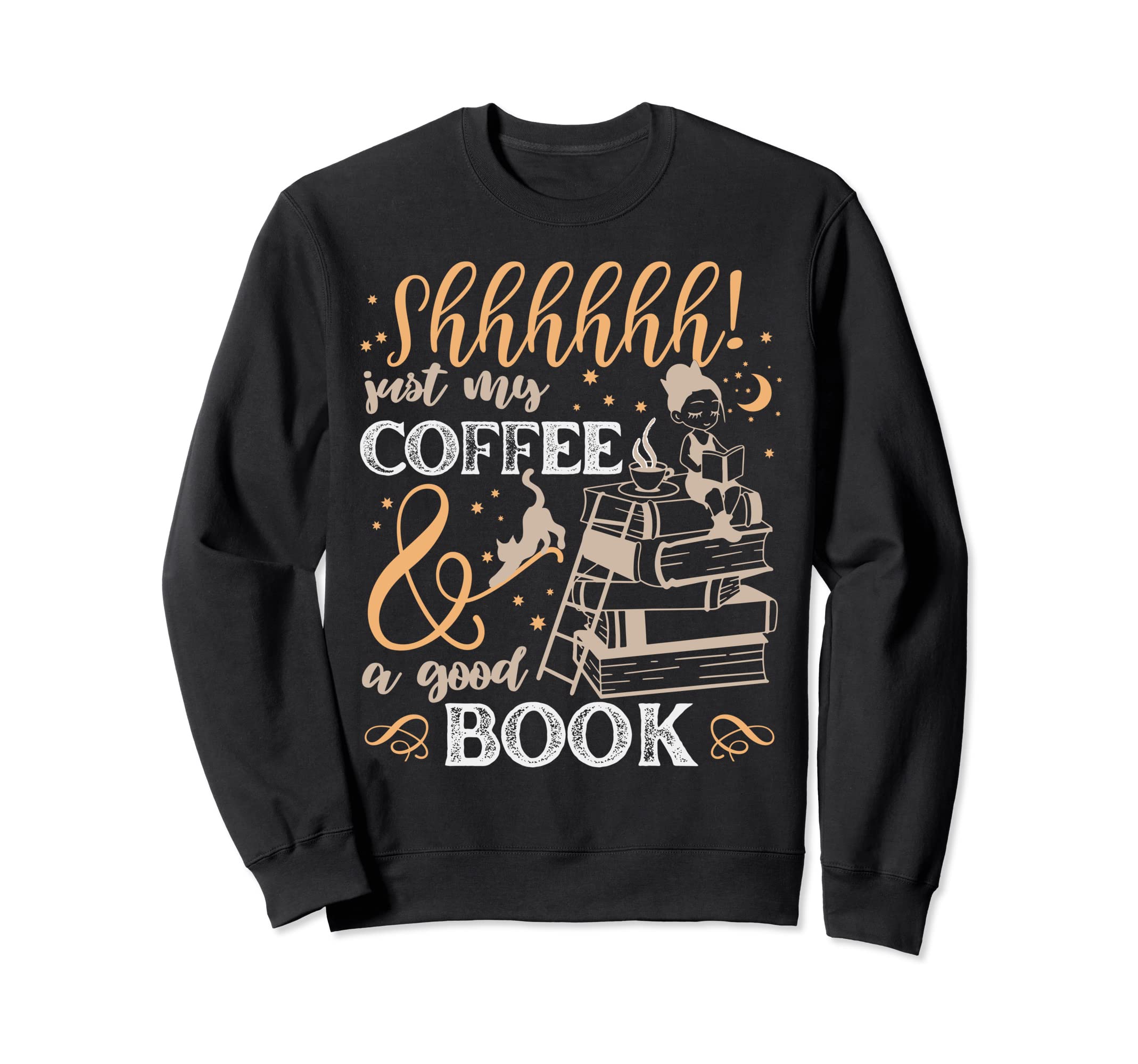 Read Book Library Reading Lovers Sweatshirt - Unique Graphic Men Women - T-Shirt, Sweatshirt, Hoodie
