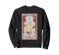 Reader Tarot Card Witchy Book Sweatshirt - Custom Art Print for Adults - T-Shirt, Sweatshirt, Hoodie