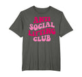 Anti Social Lifting Club Funny T-Shirt - Minimalist Print for Adults - T-Shirt, Sweatshirt, Hoodie